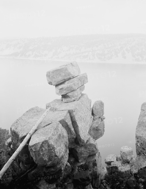 Turk's Head, Devil's Lake, Wis., between 1880 and 1899. Creator: Unknown.