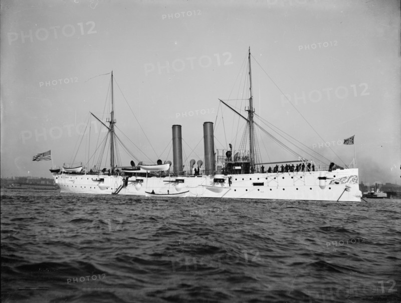U.S.S. Marblehead, between 1894 and 1901. Creator: William H. Jackson.