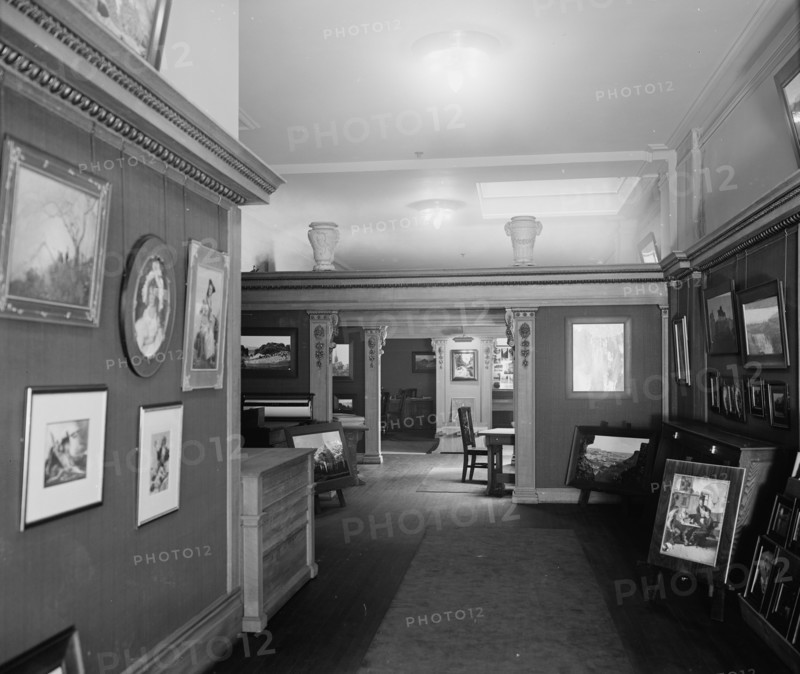 Interior of Detroit Photographic Company, 229 Fifth Avenue, New York City, between 1900 and 1910. Creator: William H. Jackson.