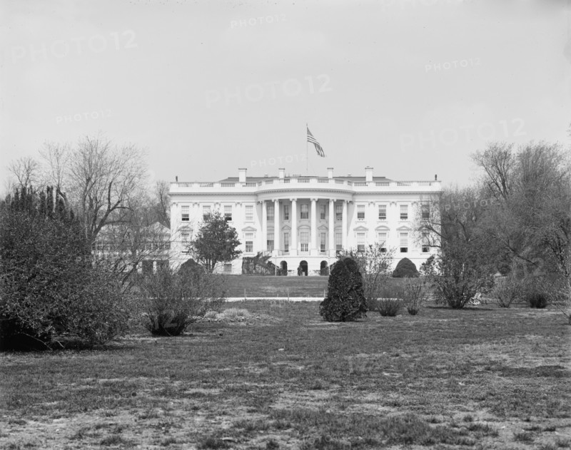 The White House, south front, Washington, D.C., 1902. Creator: Unknown.
