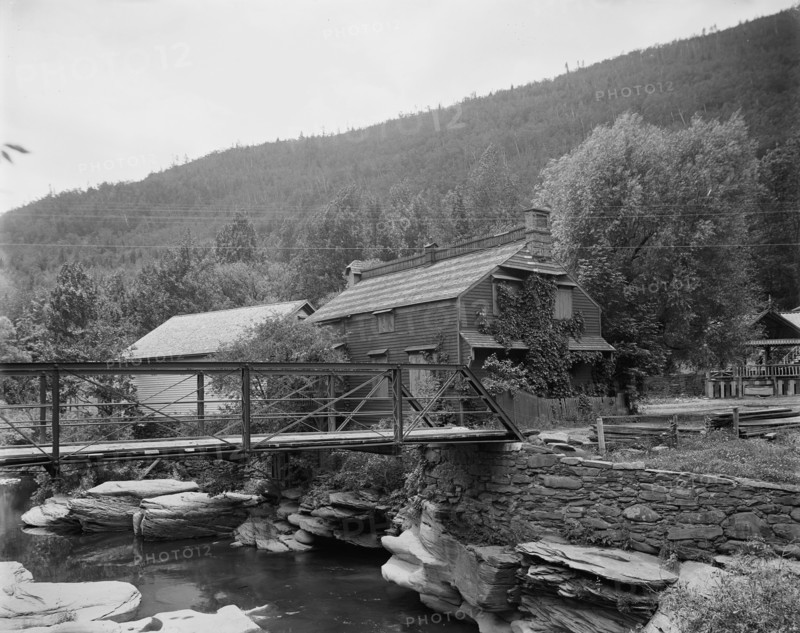 Old studio of artist Hall, near Palenville, Catskill Mts., N.Y., between 1895 and 1910. Creator: Unknown.