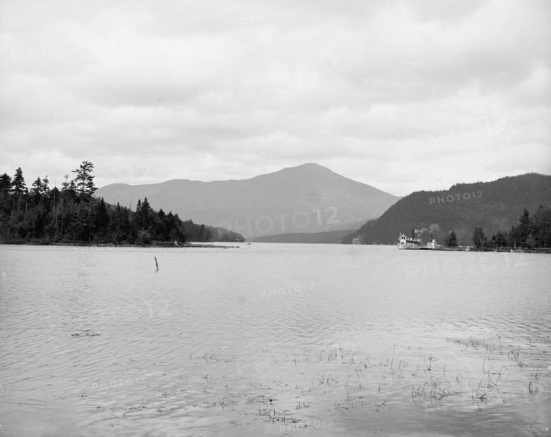 Lake Placid and Whiteface Mountain, Adirondack Mts., N.Y., between 1900 and 1910. Creator: Unknown.