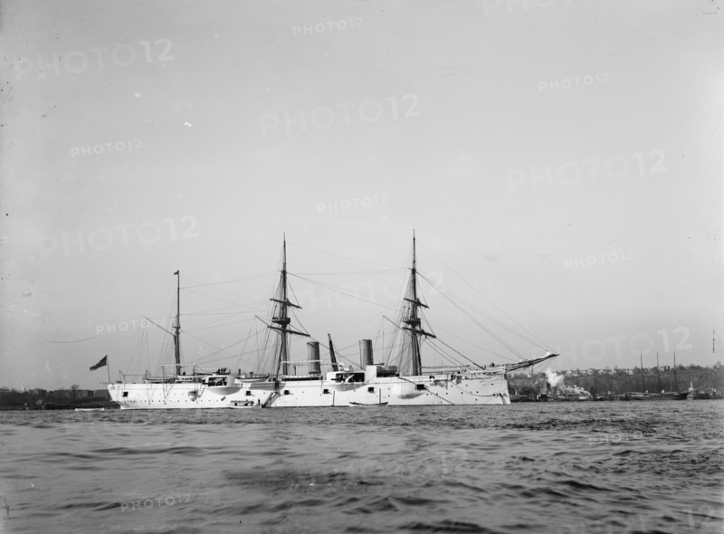 U.S.S. Chicago, between 1890 and 1901. Creator: Unknown.