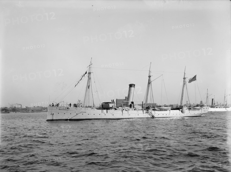 U.S.S. Dolphin, between 1885 and 1901. Creator: Unknown.
