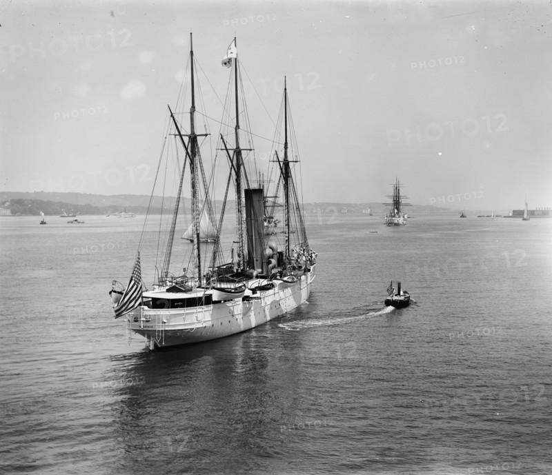 U.S.S. Dolphin, between 1885 and 1901. Creator: Unknown.