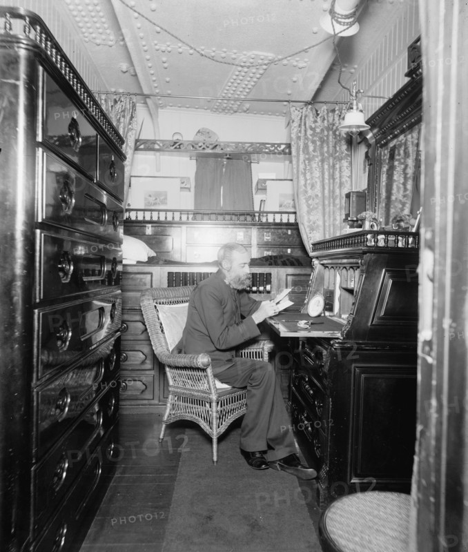 U.S.S. Maine, paymaster Whitehouse, 1896. Creator: Unknown.