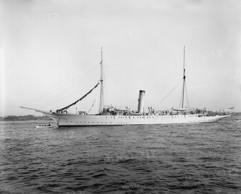 U.S.S. Mayflower, between 1898 and 1901. Creator: Edward H Hart.