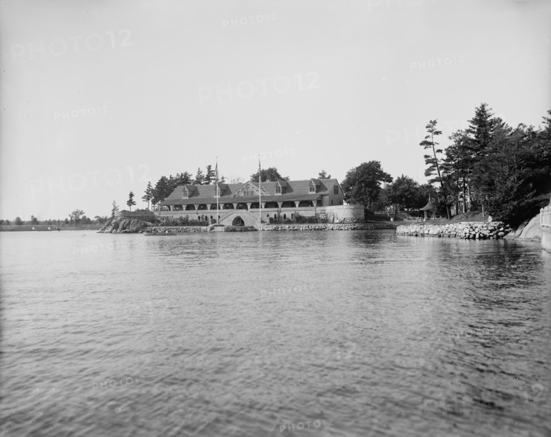 Thousand Island club house, Thousand Islands, c1901. Creator: Unknown.
