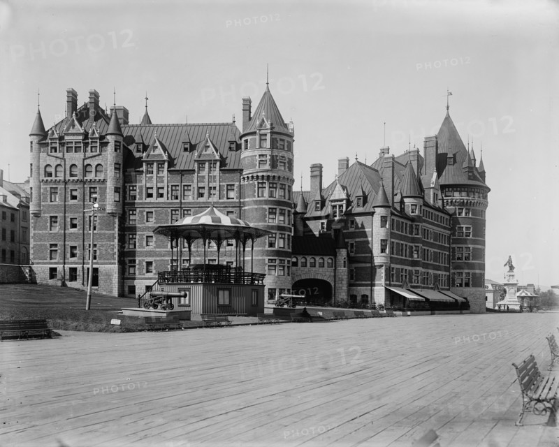 Chateau Frontenac, Quebec, between 1890 and 1901. Creator: Unknown.