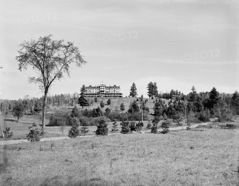 Forest Hills Hotel from Franconia Village, White Mountains, between 1890 and 1901. Creator: Unknown.