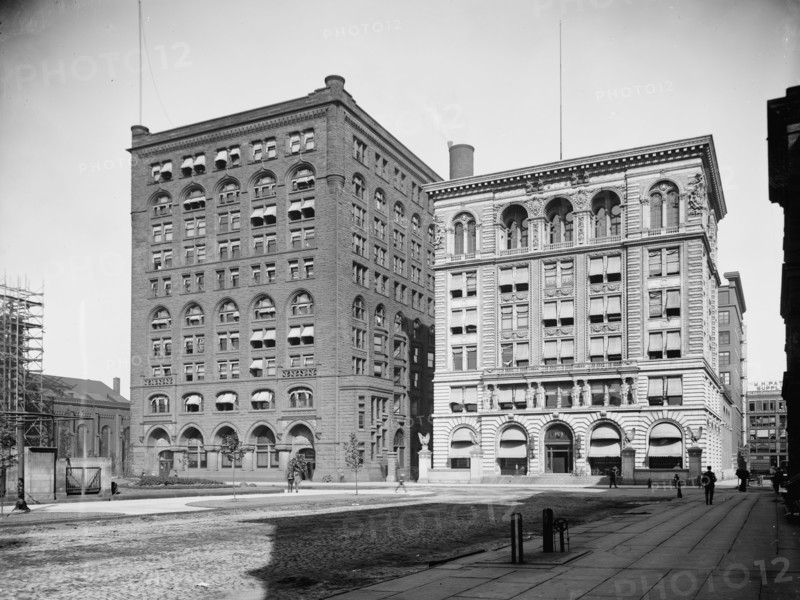 Chamber of Commerce & Society for Savings blgs., ca 1900. Creator: Unknown.