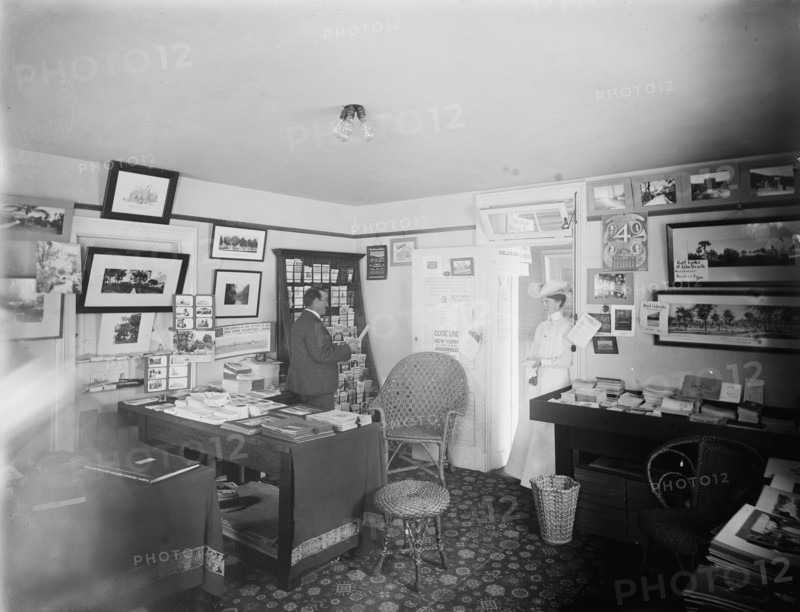 Mr. Foster's office at Palm Beach, Florida, 1902. Creator: Unknown.