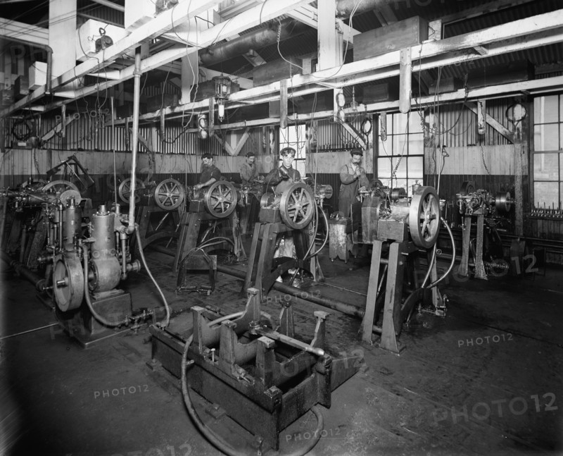 The testing room, Leland & Faulconer Manufacturing Co., Detroit, Mich., 1903 Nov. Creator: Unknown.