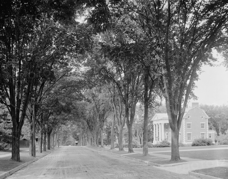 College Street (Sigma Phi), Burlington, Vt., c.between 1910 and 1920. Creator: Unknown.