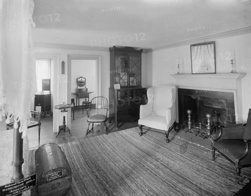 Washington's room at Mt. Vernon, c.between 1910 and 1920. Creator: Unknown.