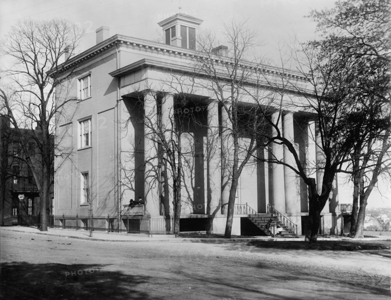 Confederate White House, home of Jefferson Davis in Richmond, ca 1904. Creator: Unknown.