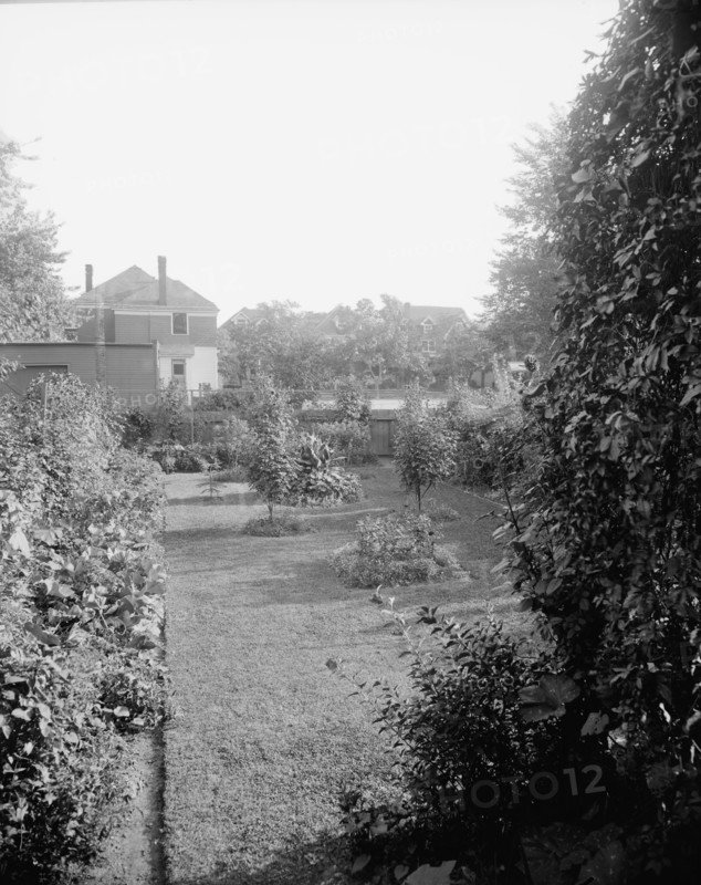 Garden at 124 E. Euclid Avenue, Detroit, Mich., between 1905 and 1915. Creator: Unknown.