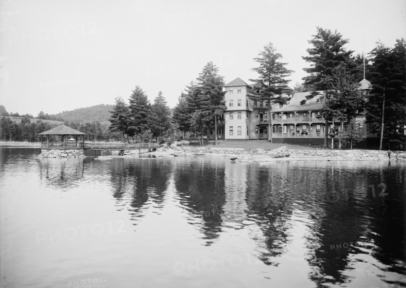 Pine Grove Springs Hotel, Lake Spofford, N.H., between 1900 and 1905. Creator: Unknown.