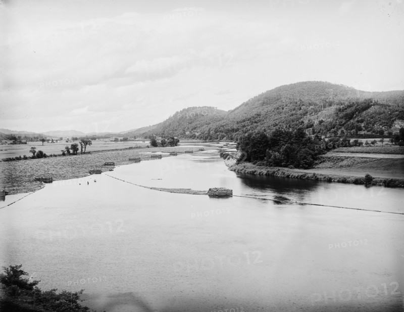 Connecticut River above Bellows Falls, Vt., between 1900 and 1910. Creator: Unknown.