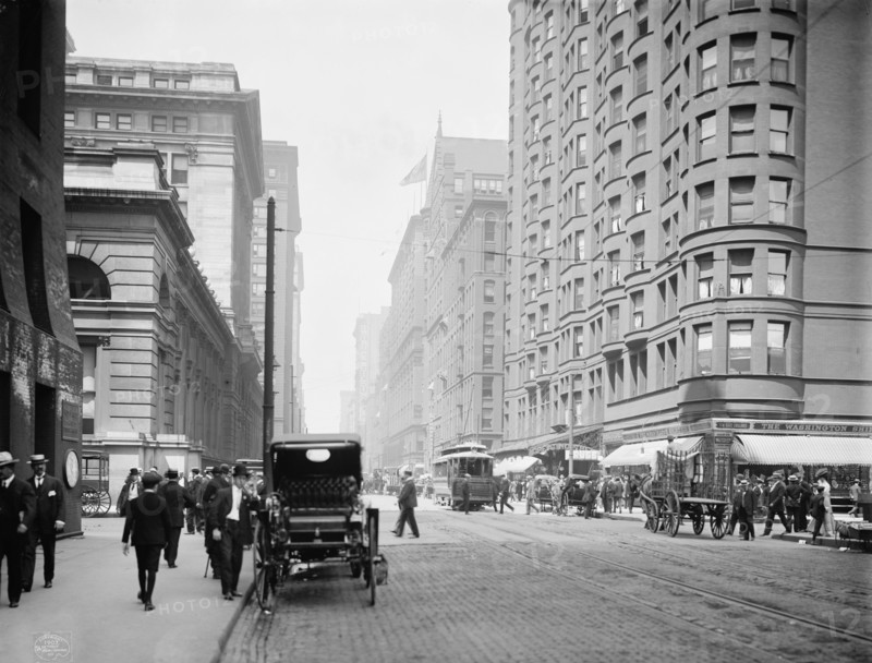 Dearborn Street, Chicago, Ill., c1907. Creator: Unknown.