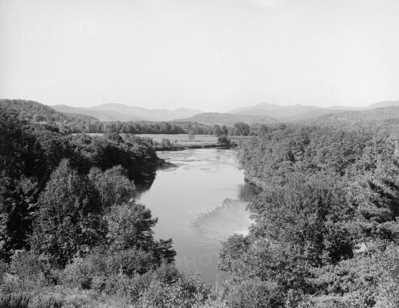 Pemigewasset Valley and Franconia Mountains from West Campton, West Campton, N.H., c1900-1910. Creator: Unknown.