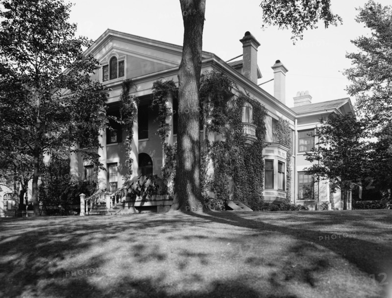 Wilcox residence, where President Roosevelt took the oath of office, Buffalo, N.Y., c1908. Creator: Unknown.