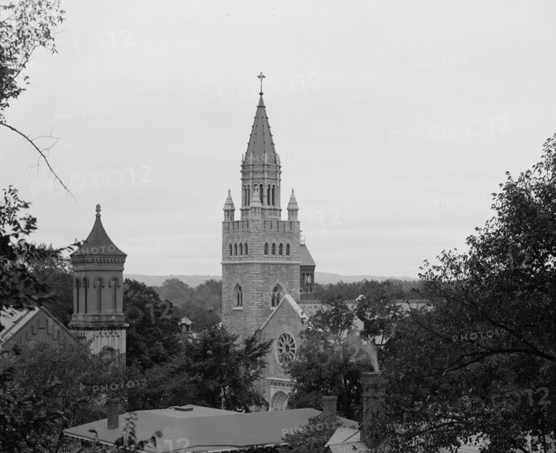 Tower of Christian Science Church, Concord, N.H., c1908. Creator: Unknown.