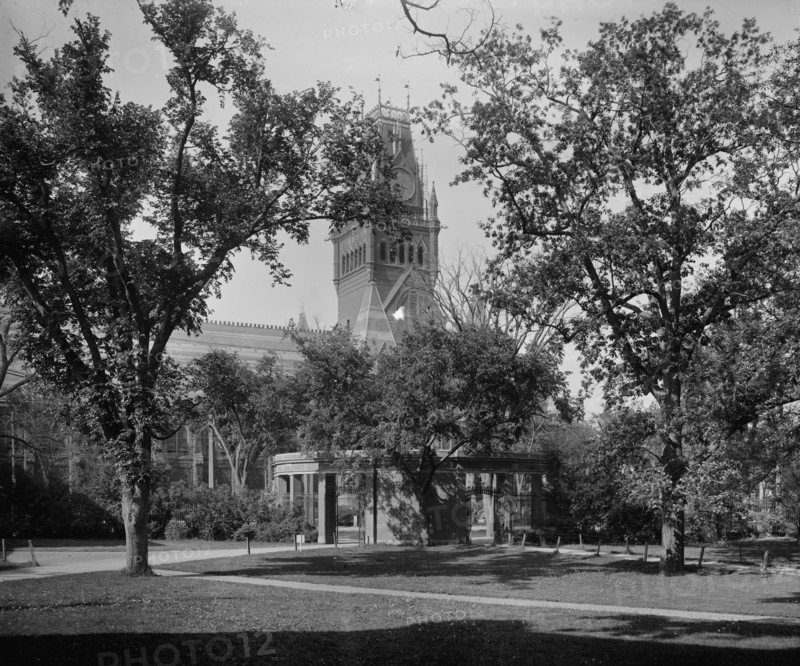 Memorial Hall, '87 gate, Harvard University, Cambridge, Mass., between 1900 and 1920. Creator: Unknown.