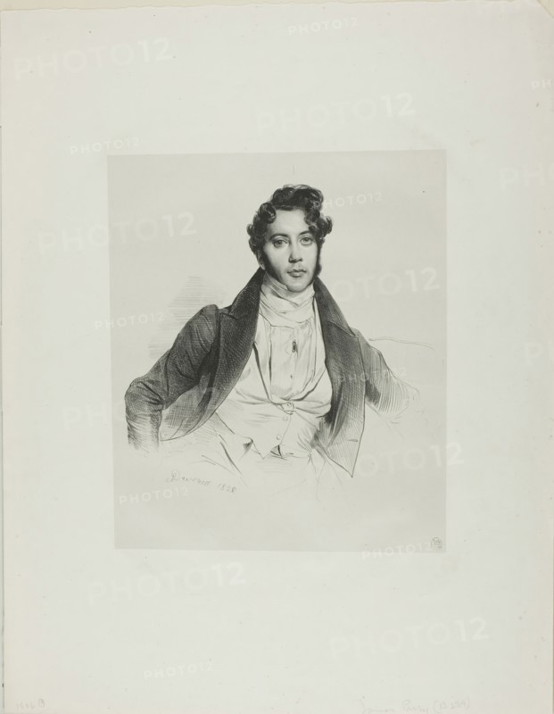 James Parry, 1828. Creator: Achille Deveria.
