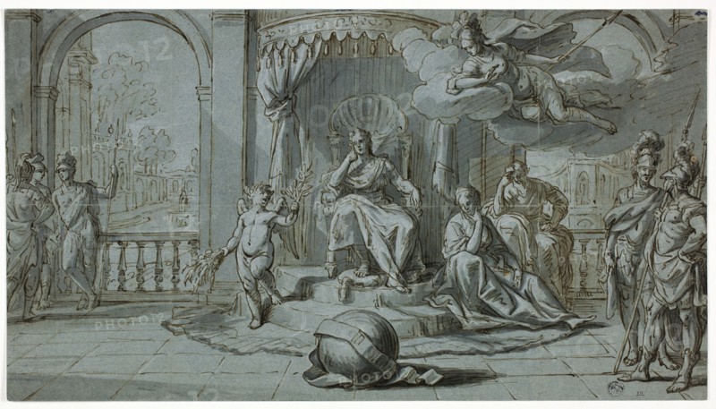 Alexander the Great Plans World Conquest, n.d. Creator: Antoine Dieu.