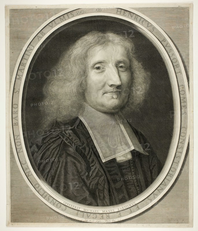 Henri de Pussort, 1675. Creator: Antoine Masson.