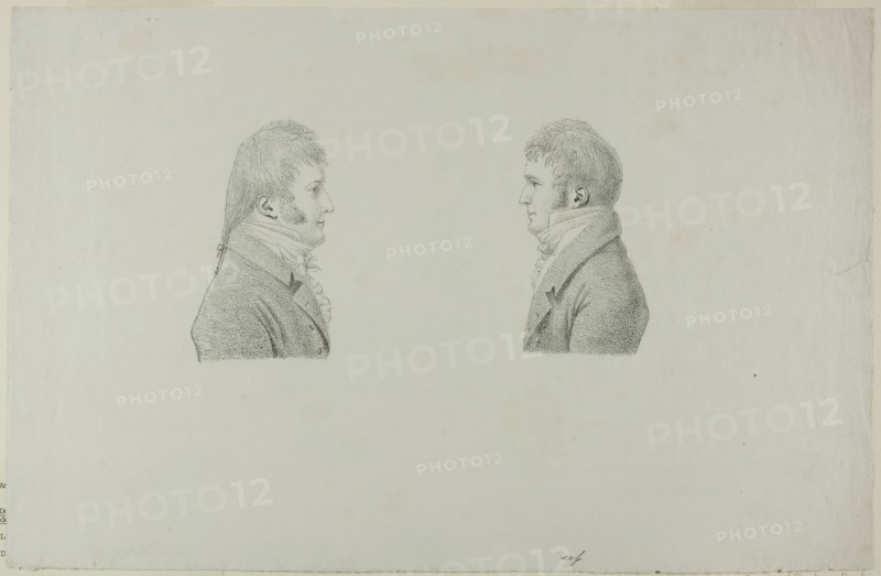 Portraits of King Louis Philippe & Antoine Philippe d'Orleans, duc de Montpensier, 1805. Creator: Antoine Philippe d'Orléans.