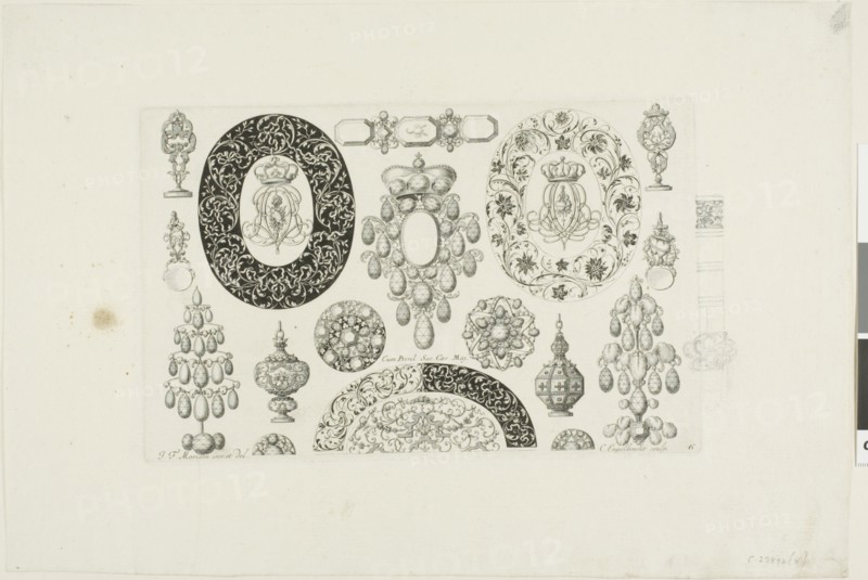 Designs for Jewelry, before 1697. Creator: Christian Engelbrecht.