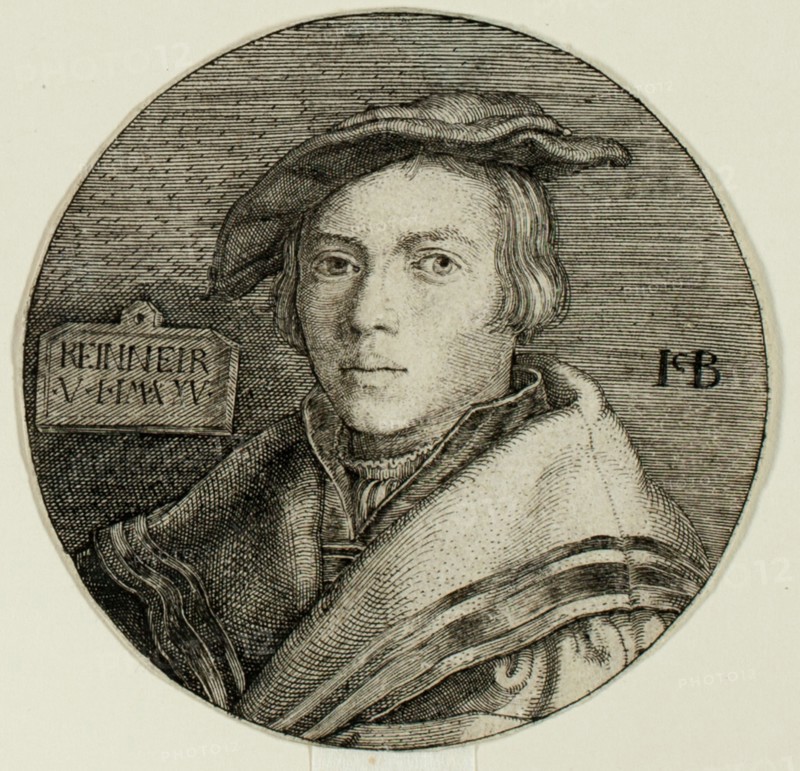 Portrait of Reinneir, 1525. Creator: Jacob Binck.