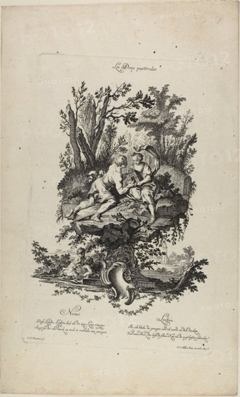 Pastoral Gifts, n.d. Creator: Johann Lorenz Rugendas I.
