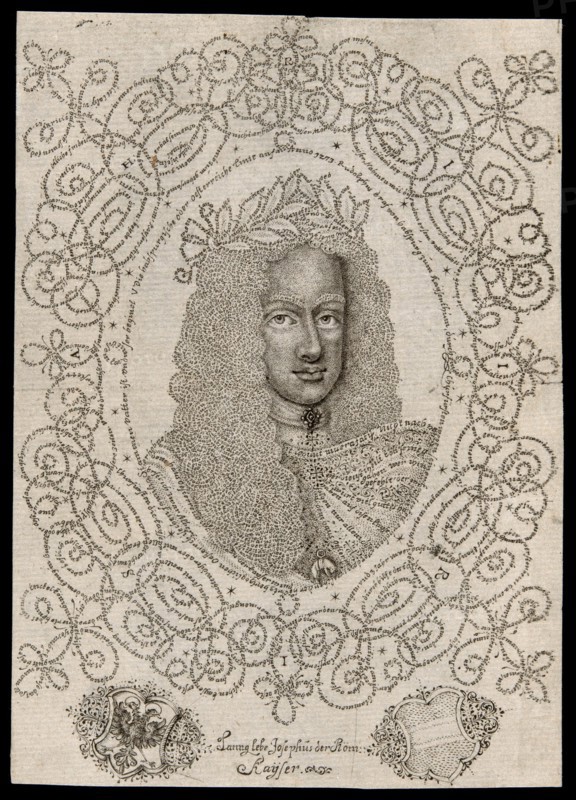Joseph I (August), Holy Roman Emperor, c. 1705. Creator: Johann Michael Püchler.