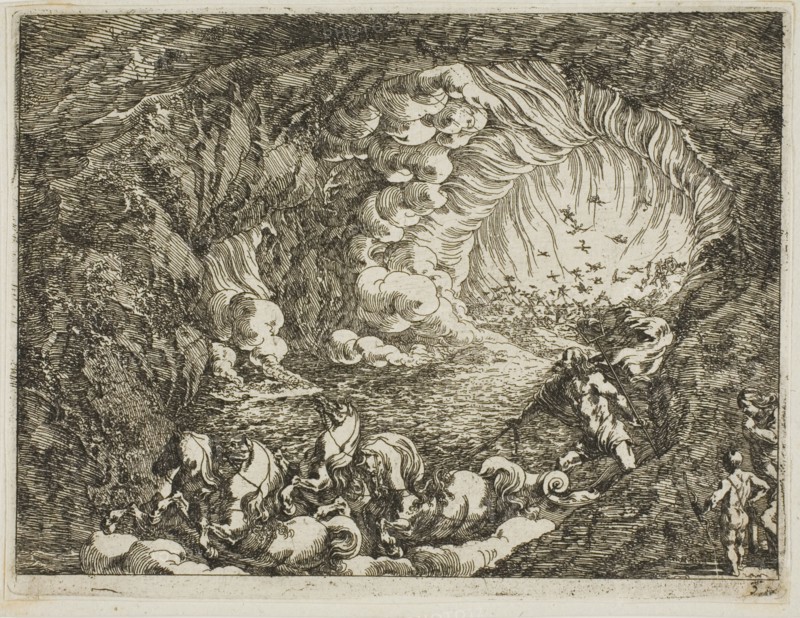 Apocalyptic Vision with Sea Gods, n.d. Creator: Johann Wilhelm Bauer.