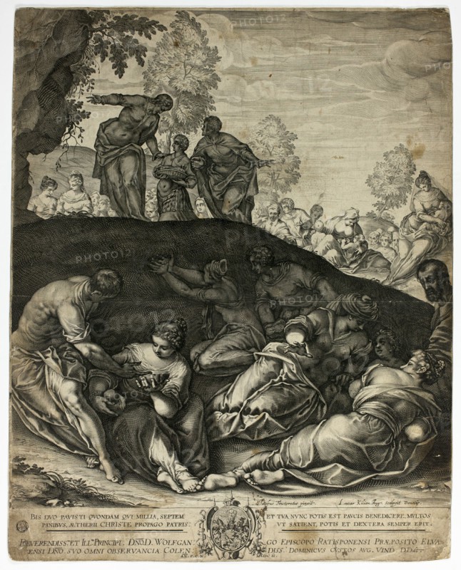 The Miracle of the Loaves and Fishes, n.d. Creator: Lucas Kilian.
