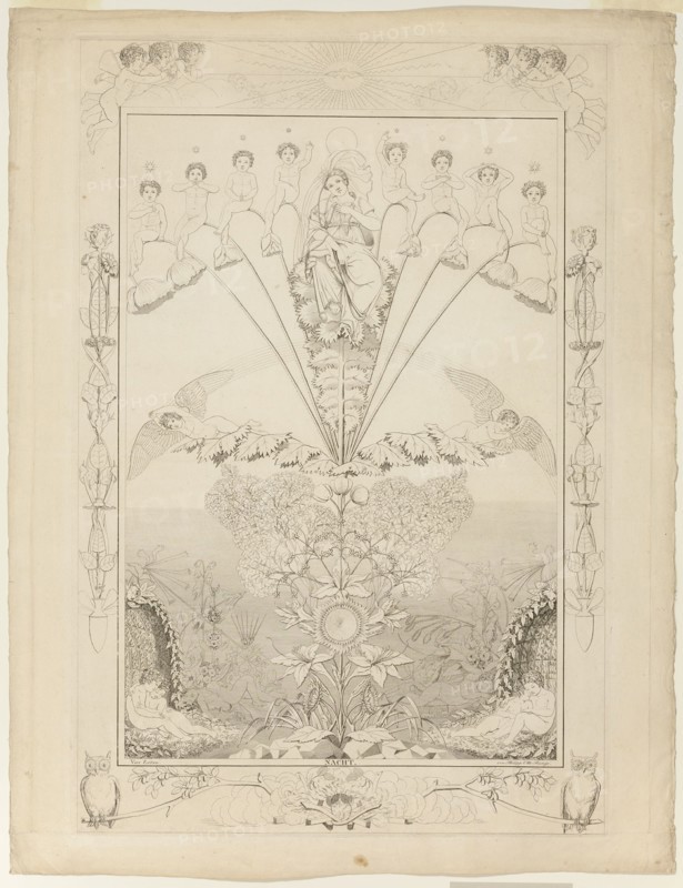 Night, 1803/05. Creator: Phillip Otto Runge.