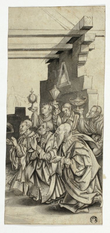 Adoration of the Magi, n.d. Creator: Studio of Hans Burgkmair, the elder German.