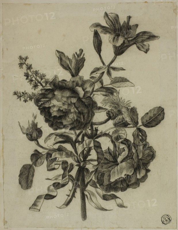 Bouquet of Roses and Lilies, n.d. Creator: Unknown.
