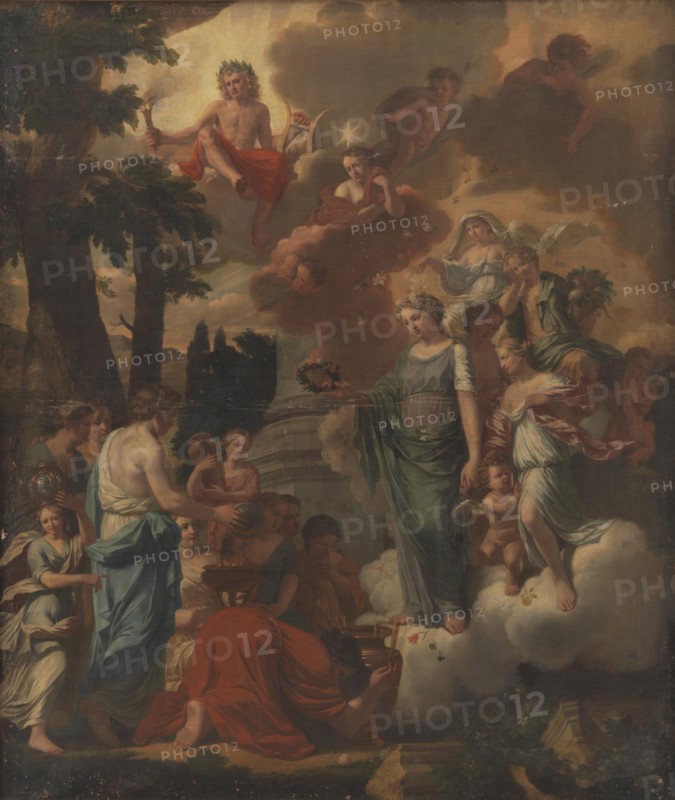 A Sacrifice to Apollo, 1672. Creator: Zacharias Webber.