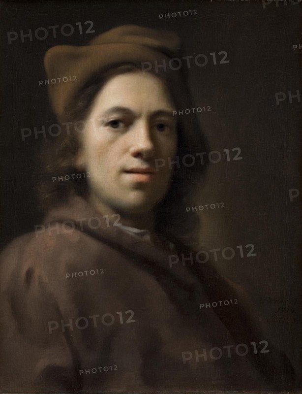 Self-Portrait, 1719. Creator: Balthasar Denner.