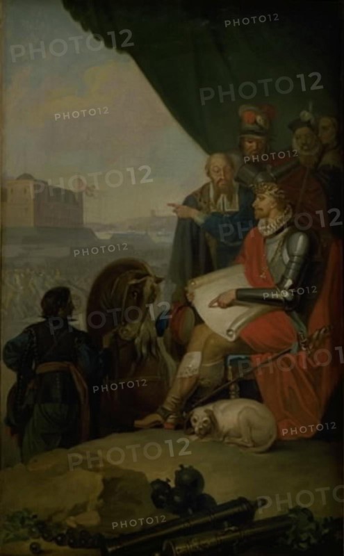 Frederik II Builds Kronborg Castle at Elsinore, 1781. Creator: Nicolai Abraham Abildgaard.