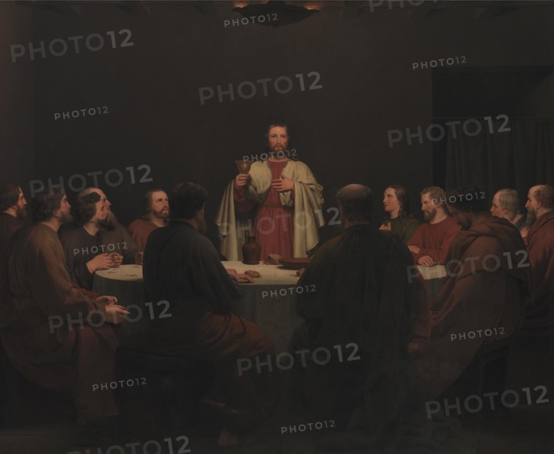 The Last Supper. Altarpiece, 1829. Creator: CW Eckersberg.