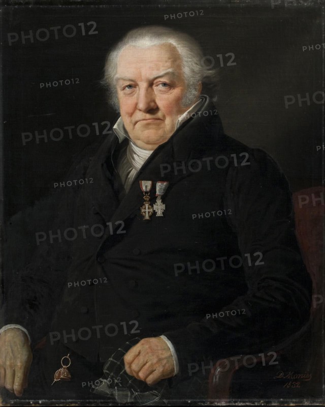 Professor, dr. med. J.D. Herholdt, 1832. Creator: David Monies.