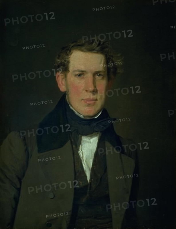 Portrait of Carl Adolf Feilberg, 1835. Creator: Christen Kobke.