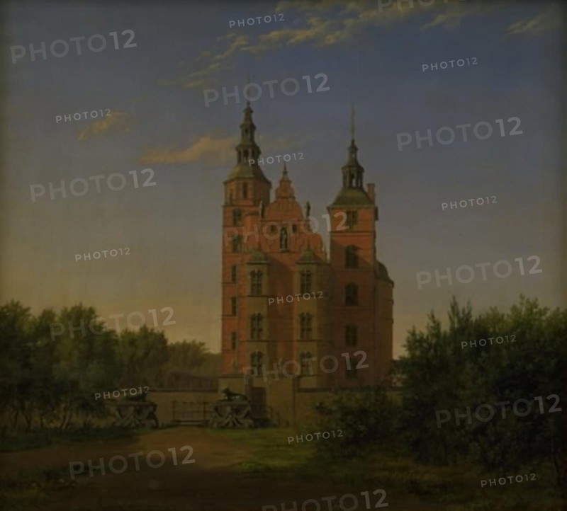 Rosenborg Slot, 1842. Creator: Thorald Lessoe.