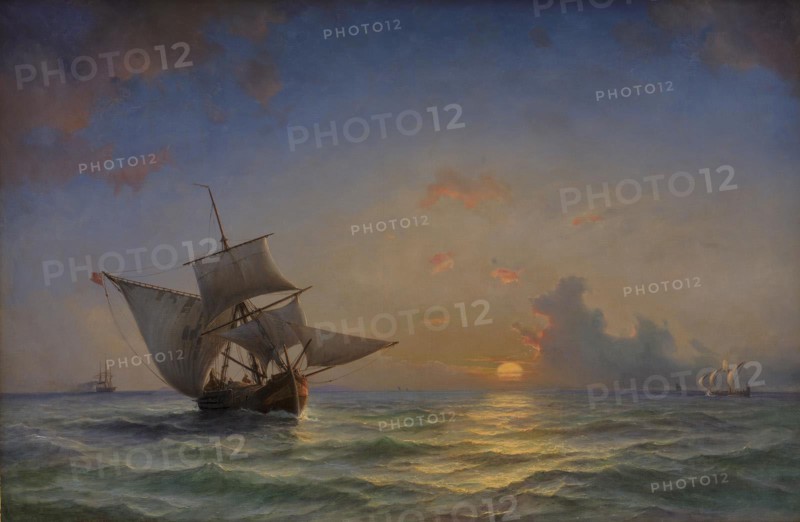 A Seascape, 1854. Creator: Anton Melbye.