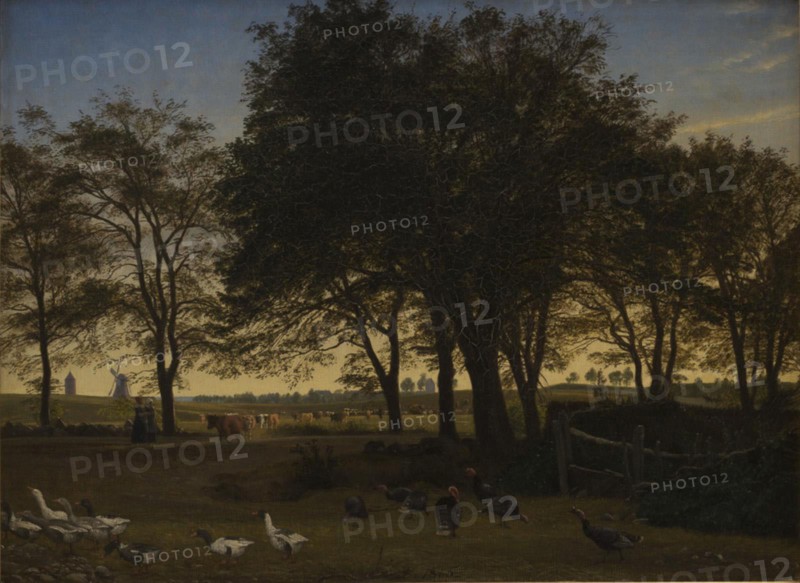 Party at Iselingen; September evening, 1865. Creator: Peter Christian Thamsen Skovgaard.